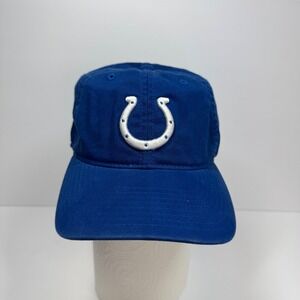 Indianapolis Colts Hat NFL Football Cap Reebok Embroidered Logo Blue Flexfit S/M